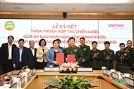 Viettel supports Binh Phuoc in digital transformation and information safety